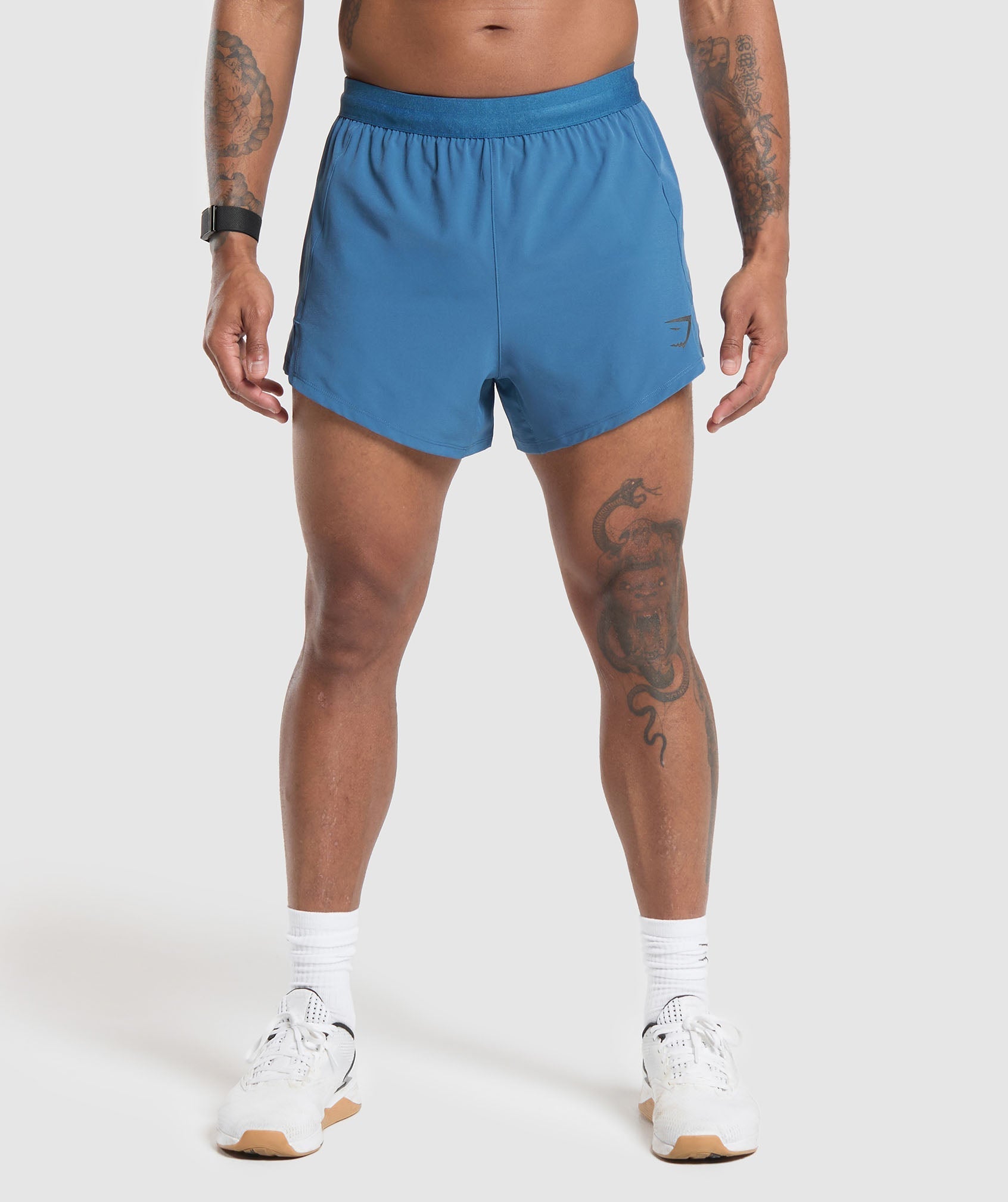 Apex Run 5" Shorts - Utility Blue