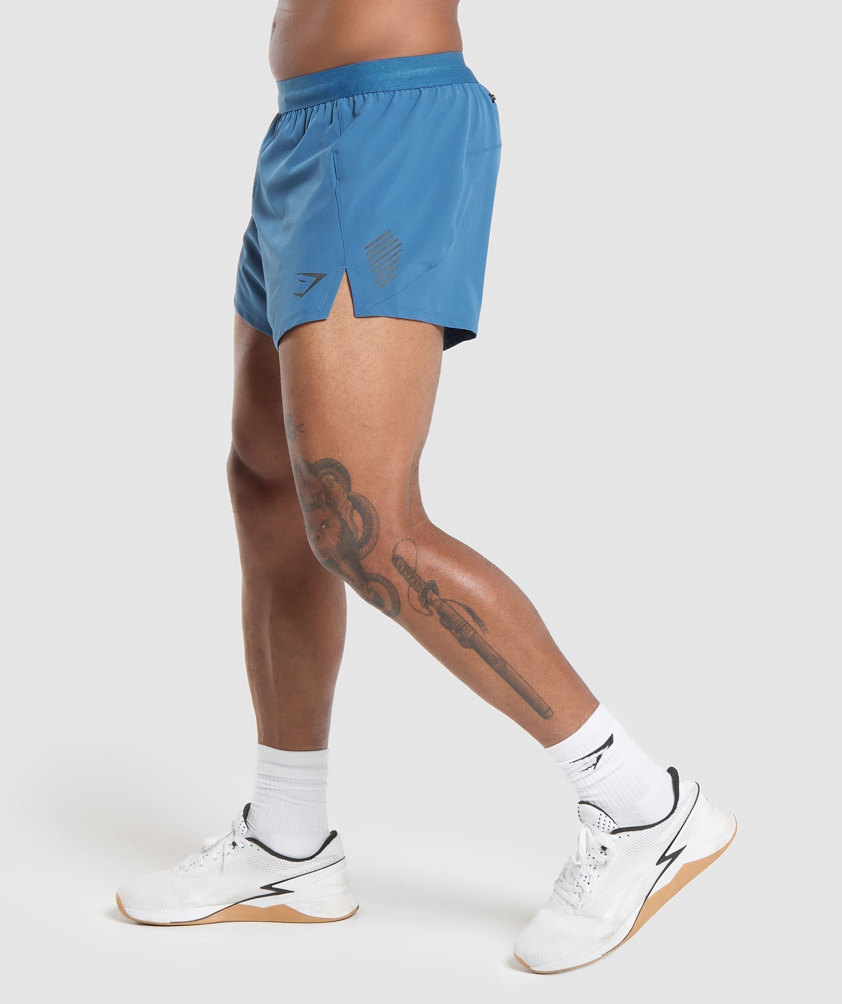Apex Run 5" Shorts - Utility Blue