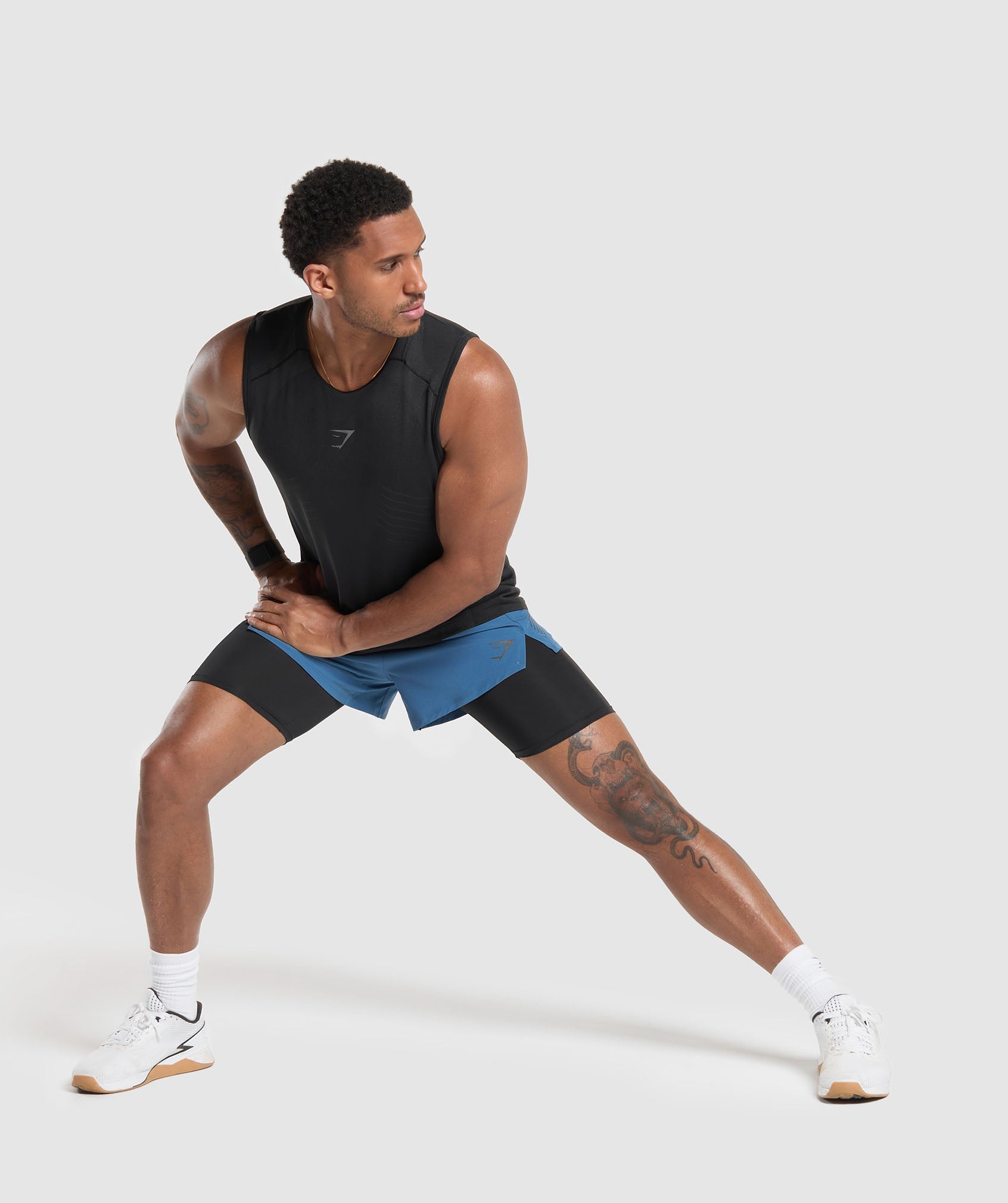Apex Run 5" Shorts - Utility Blue