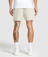 Interlock Tech 6" Shorts - Pebble Grey