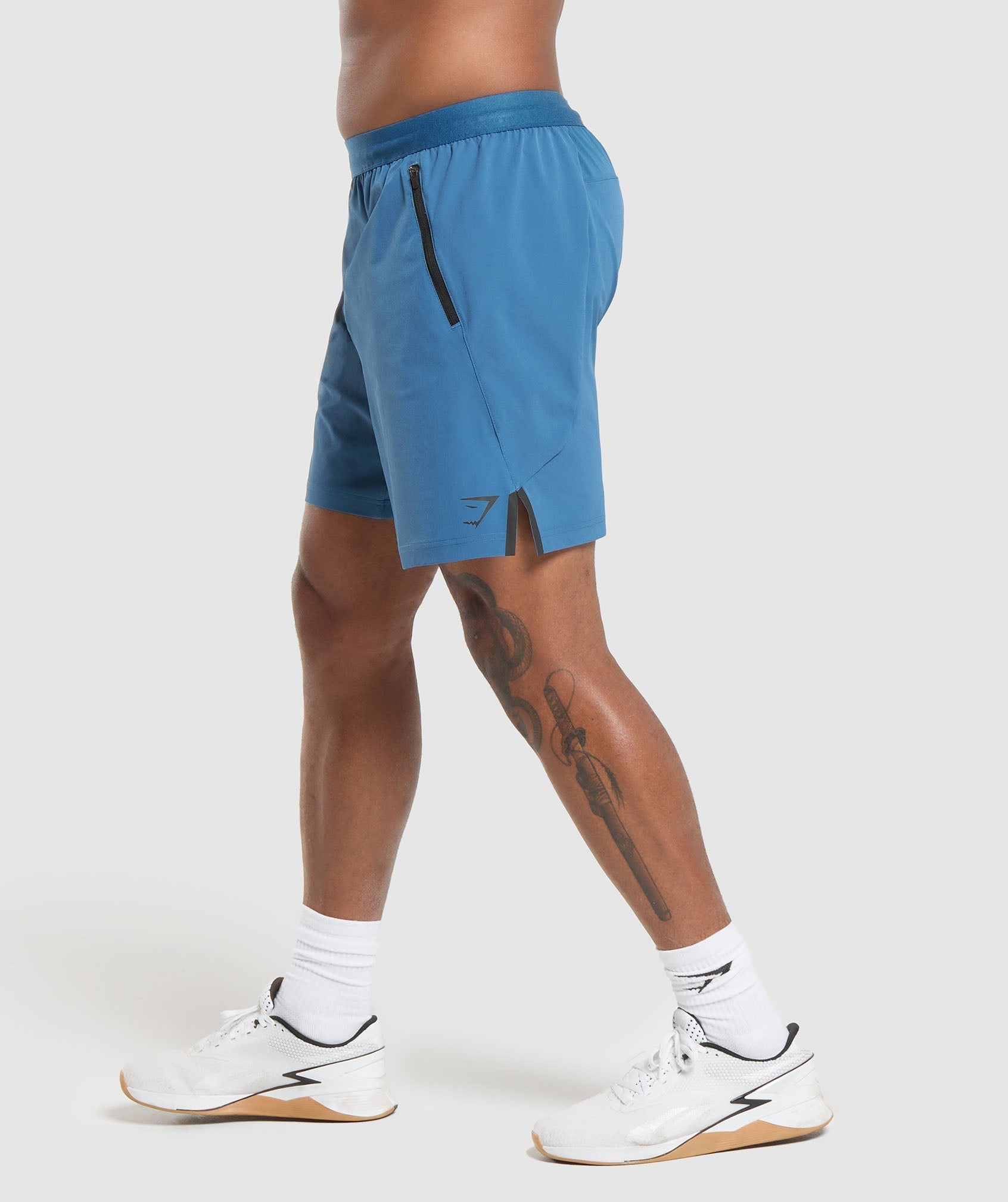 Apex 7" Hybrid Shorts - Utility Blue