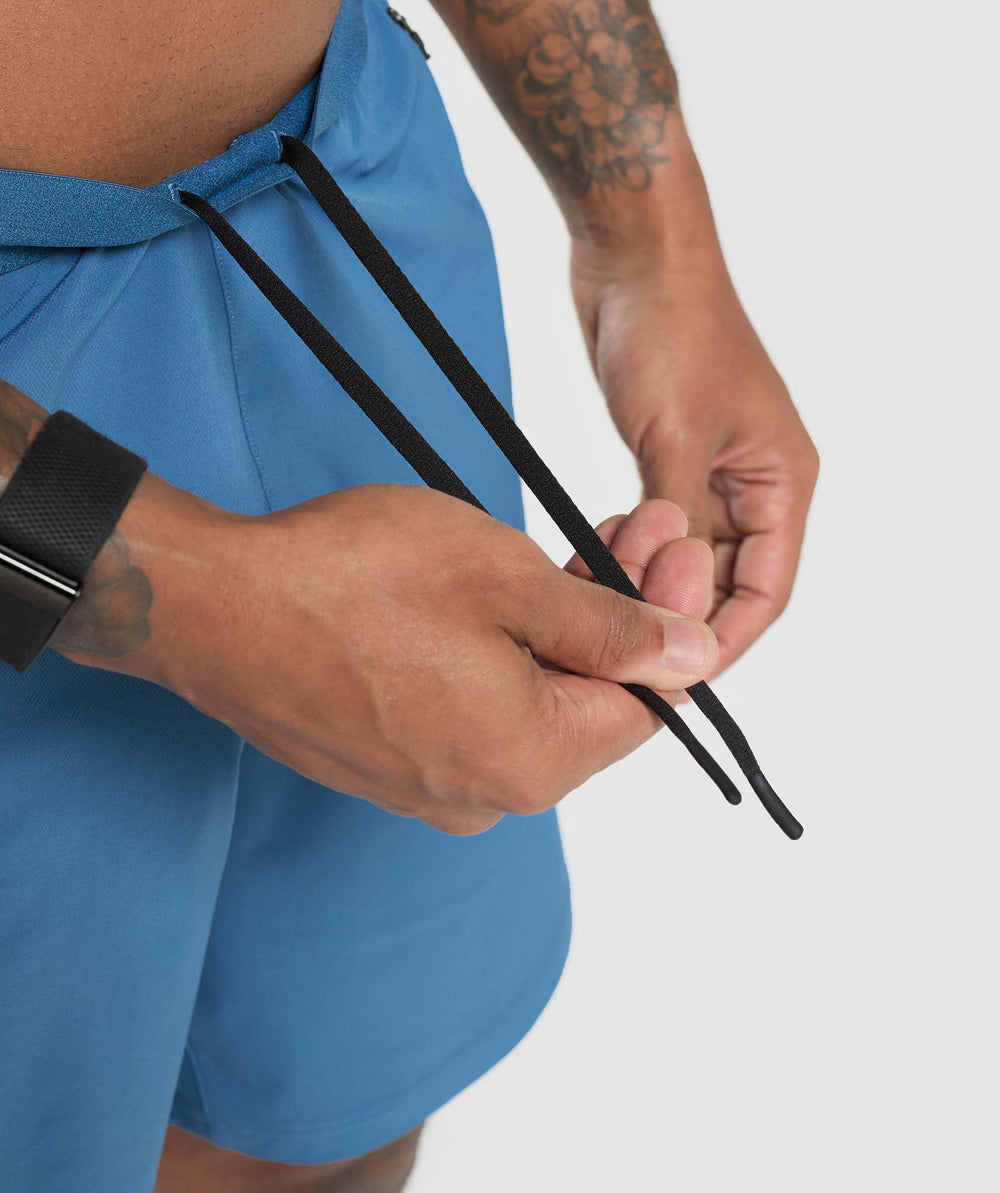 Apex 7" Hybrid Shorts - Utility Blue
