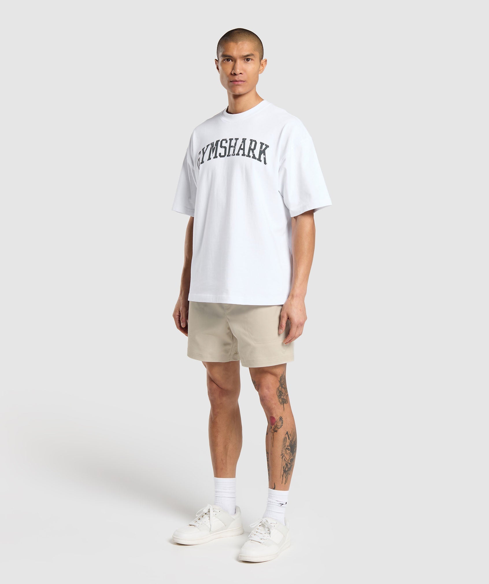 Rest Day Woven Shorts - Pebble Grey