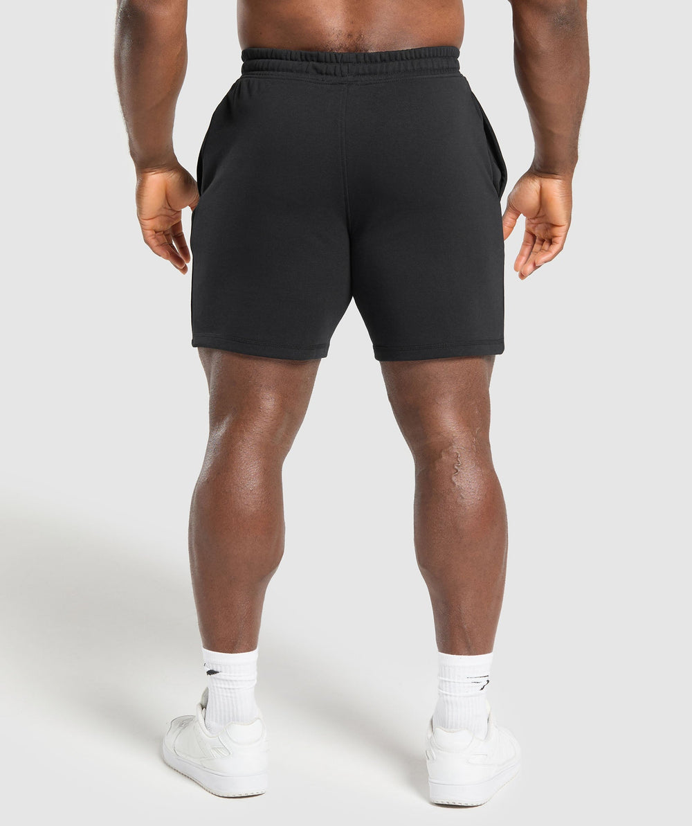 XXL Graphic Shorts - Black