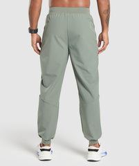 Ease Woven Joggers - Unit Green