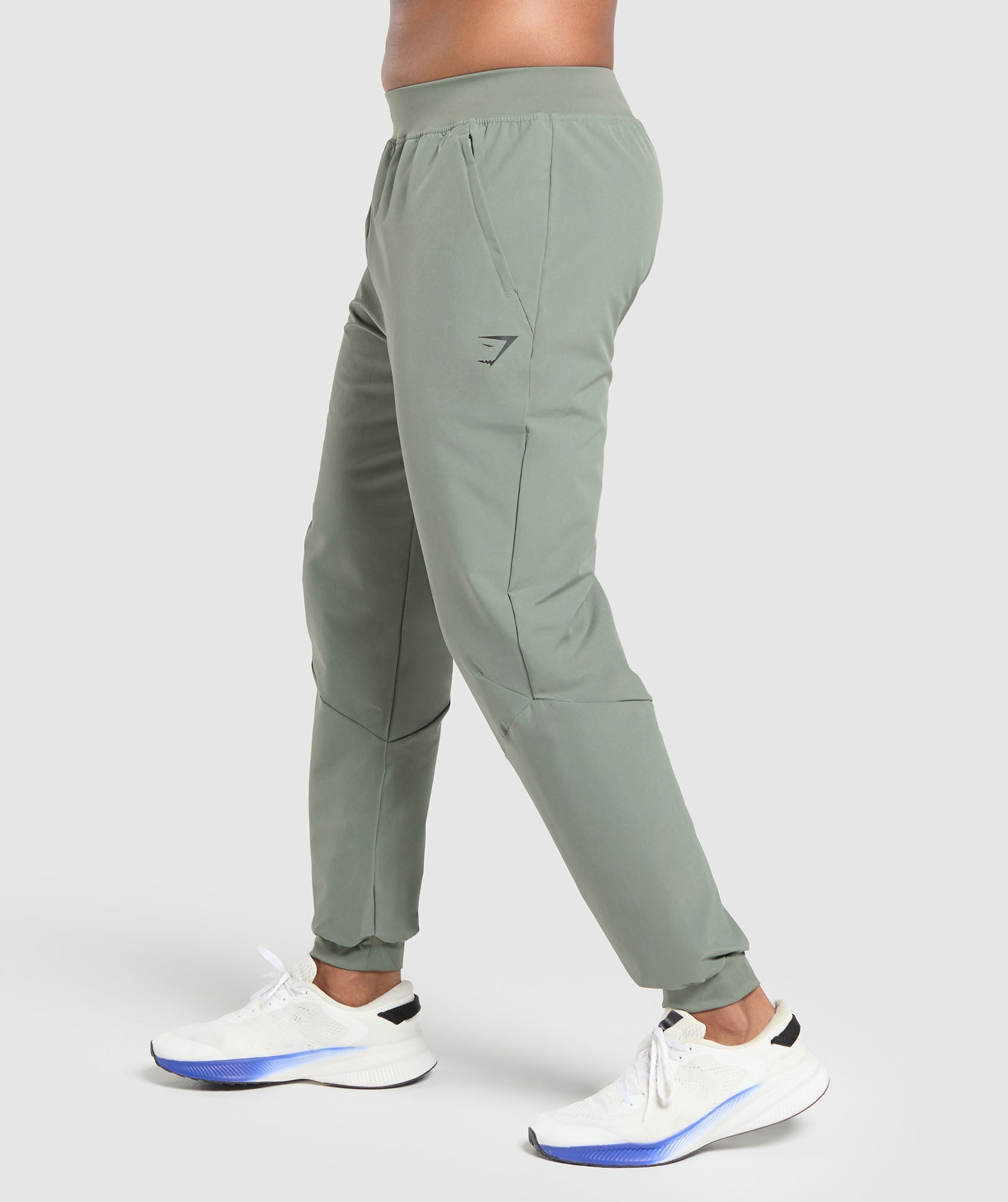 Ease Woven Joggers - Unit Green