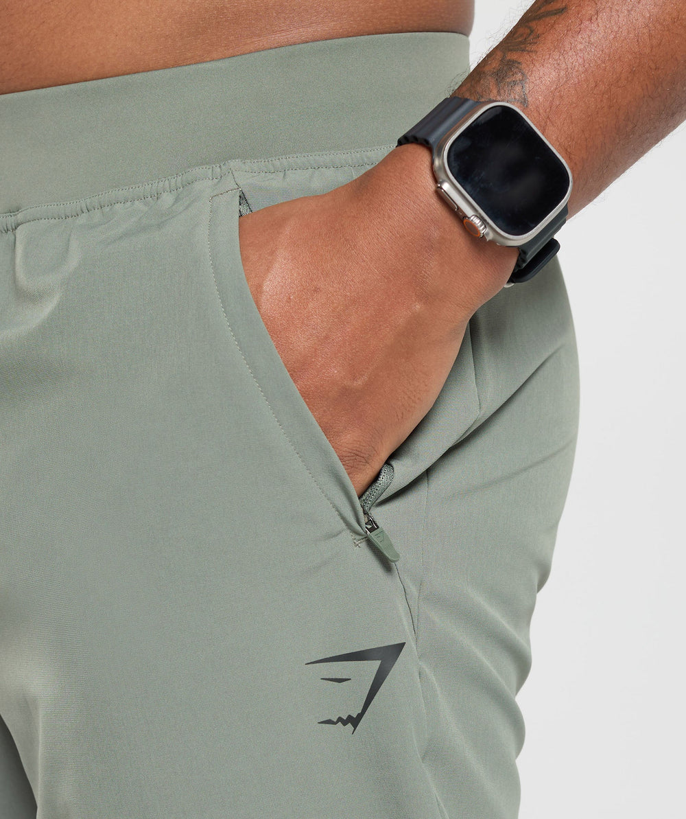 Ease Woven Joggers - Unit Green