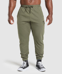 Essential Oversized Joggers - Base Green