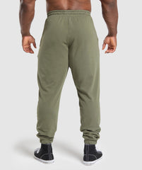 Essential Oversized Joggers - Base Green