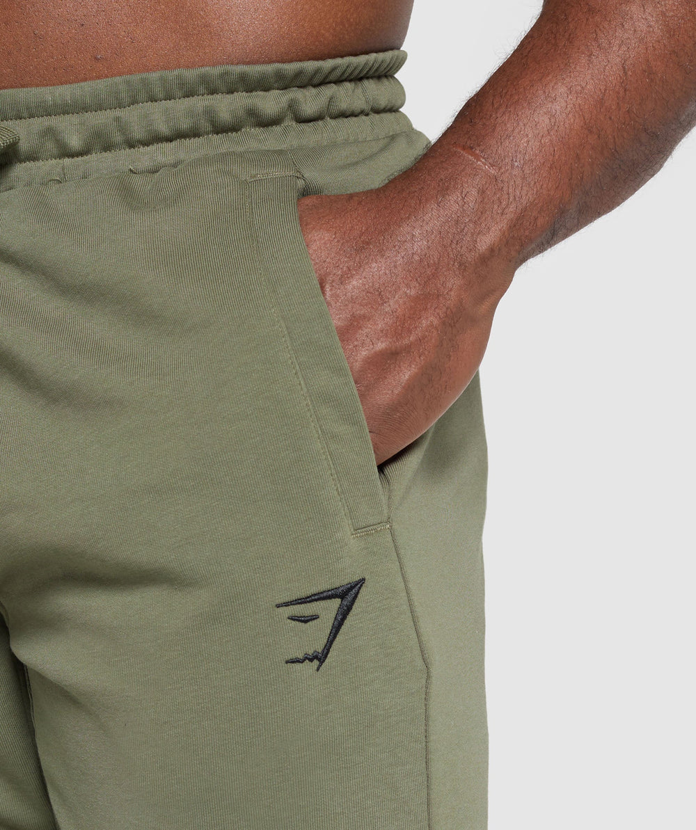 Essential Oversized Joggers - Base Green