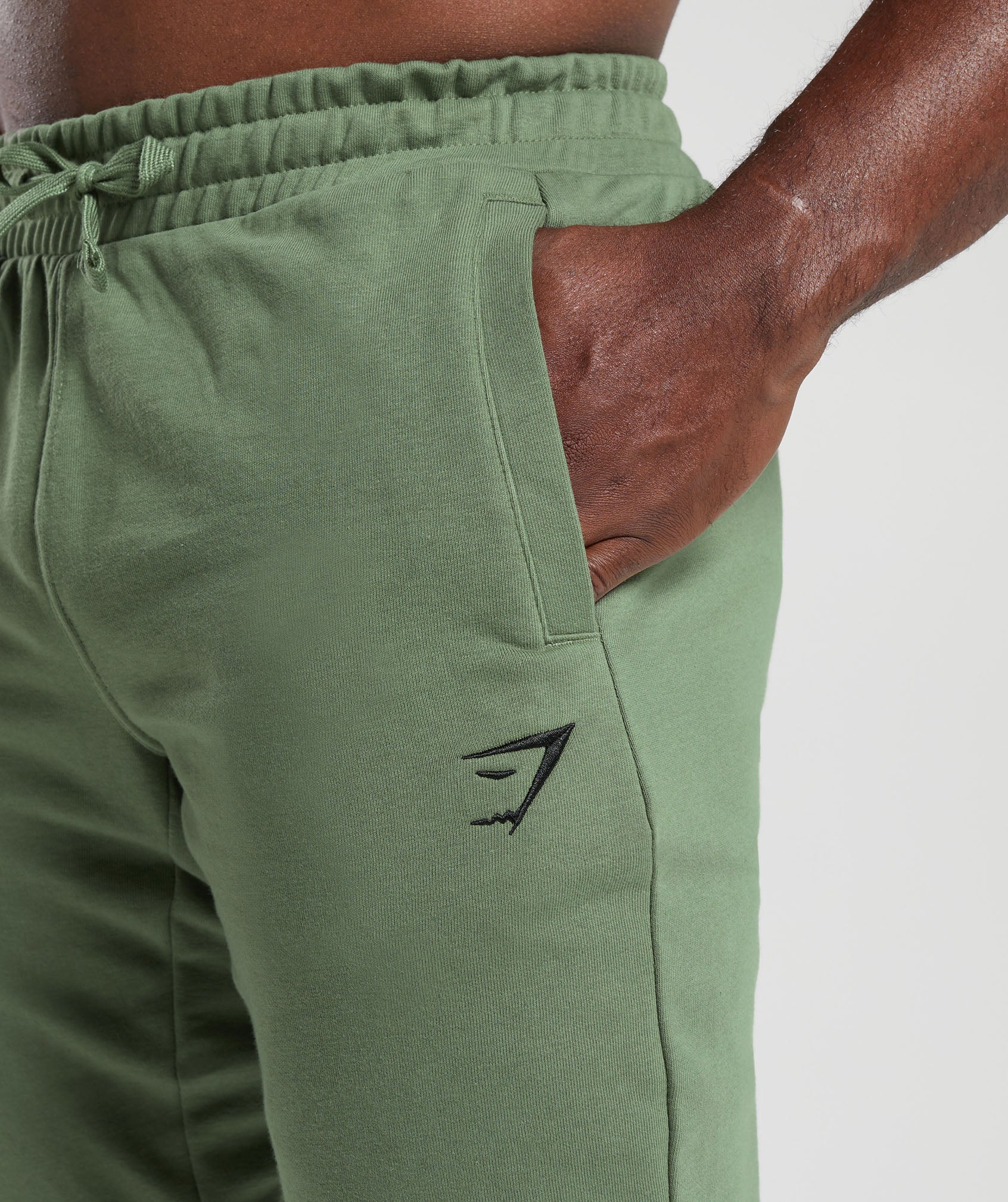 Essential Oversized Joggers - Force Green