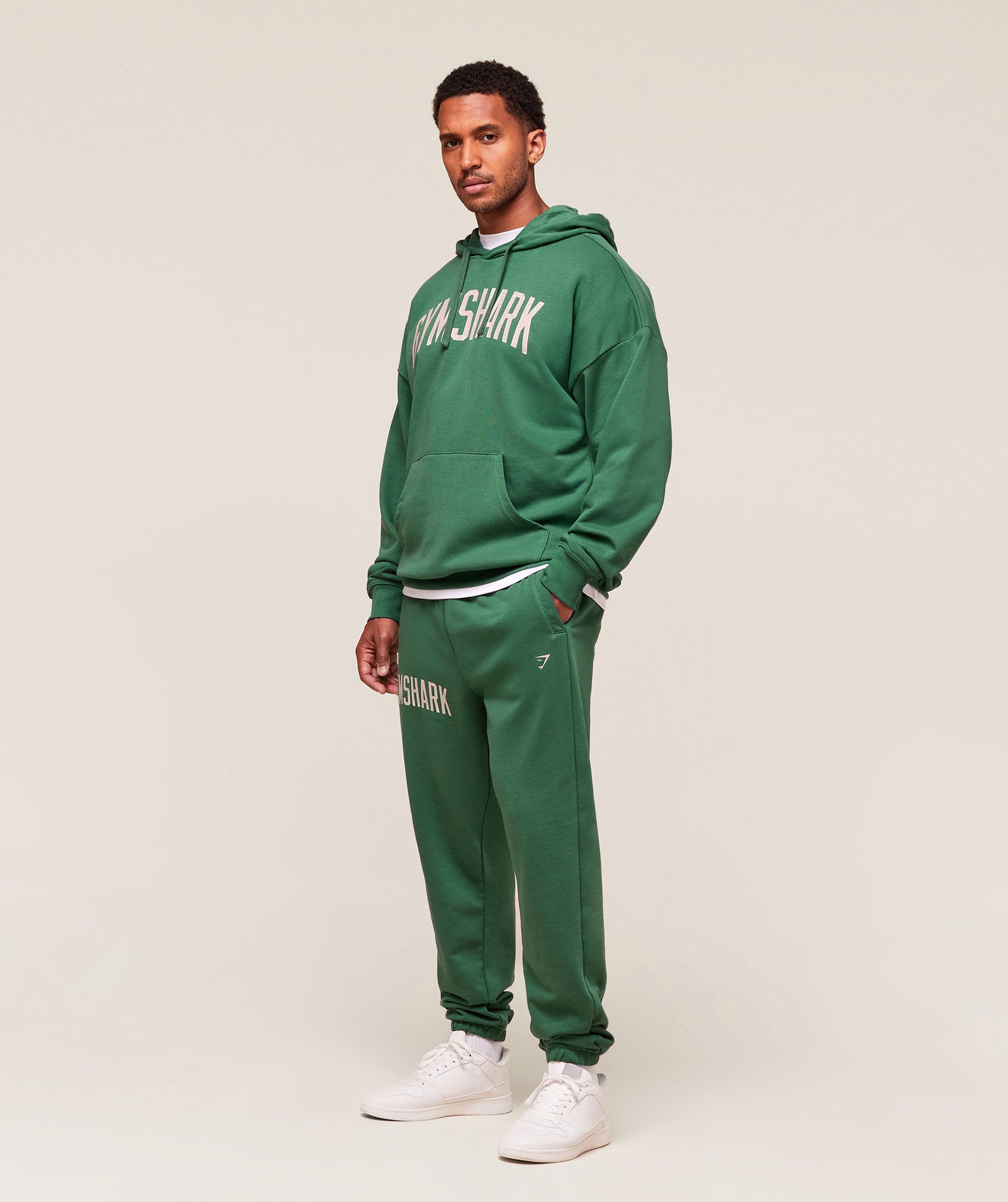 Worn Graphic Jogger - Lift Green