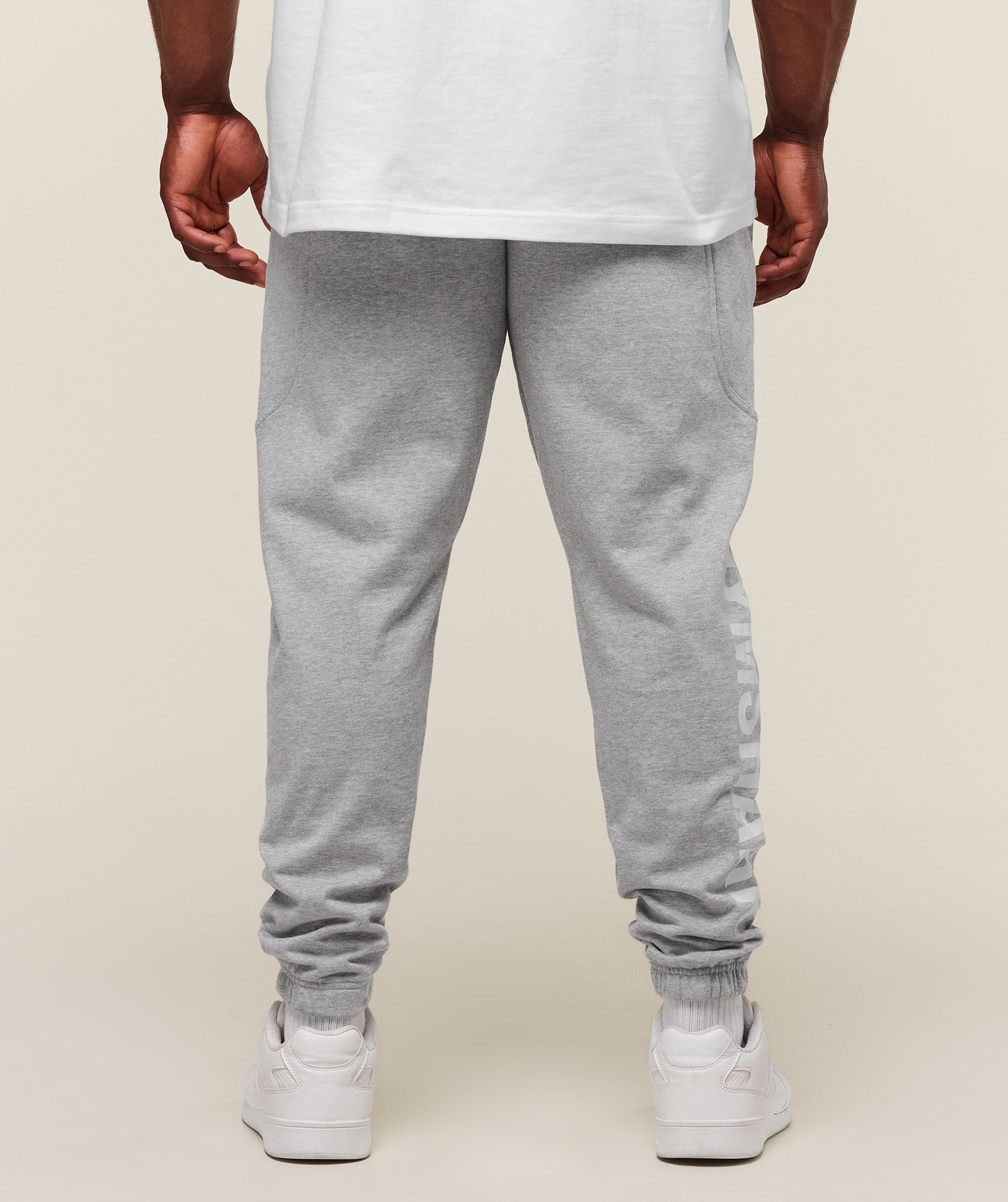 Power Joggers - Light Grey Core Marl