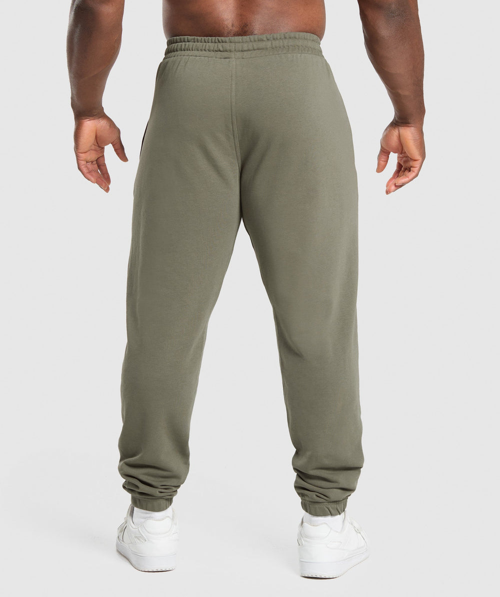 Essential Oversized Joggers - Strength Green