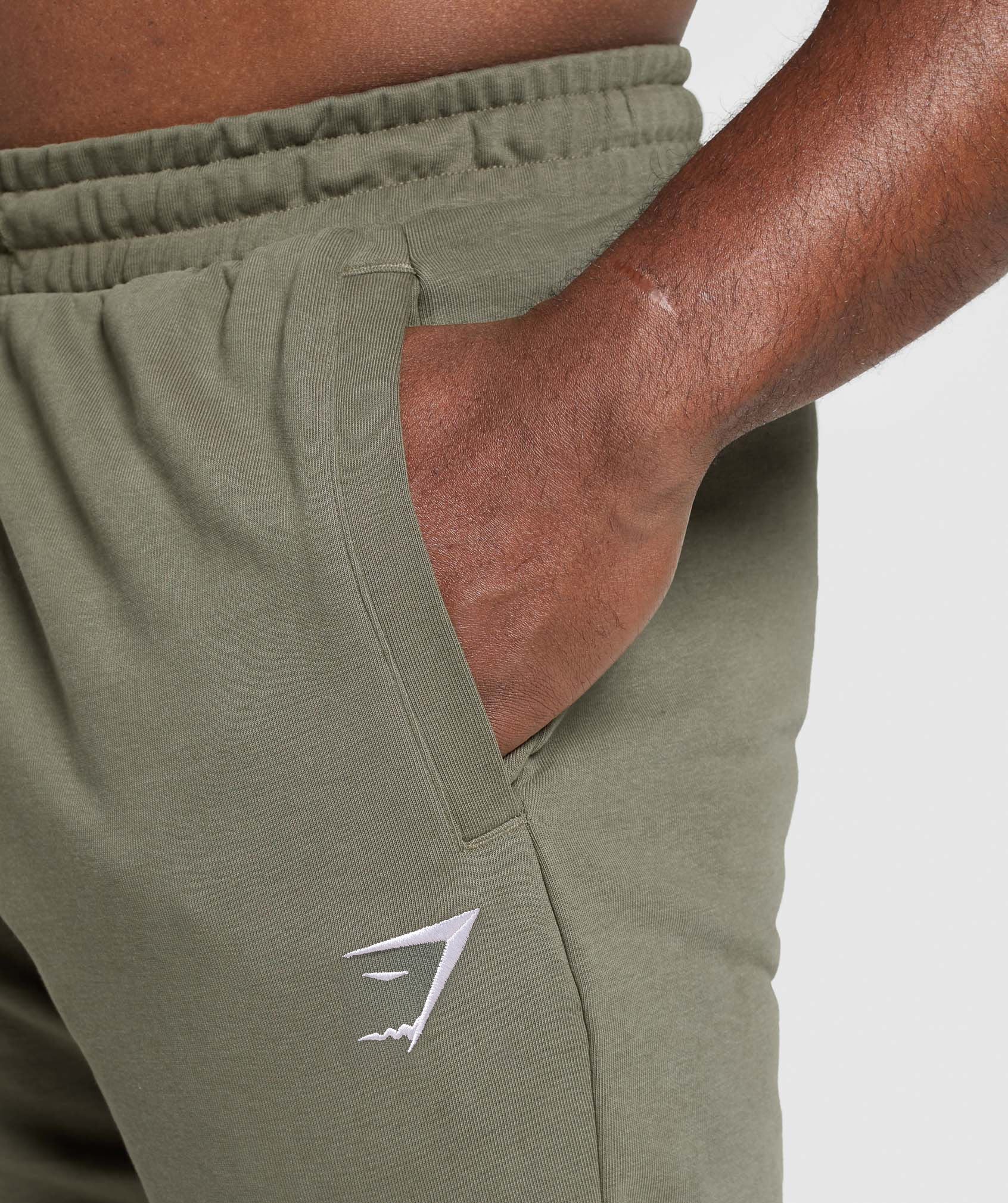 Essential Oversized Joggers - Strength Green