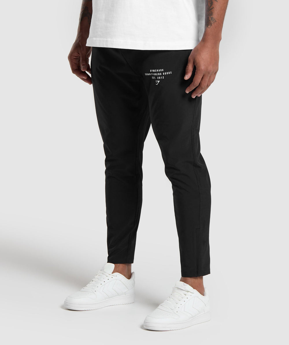 Conditioning Goods Woven Joggers - Black