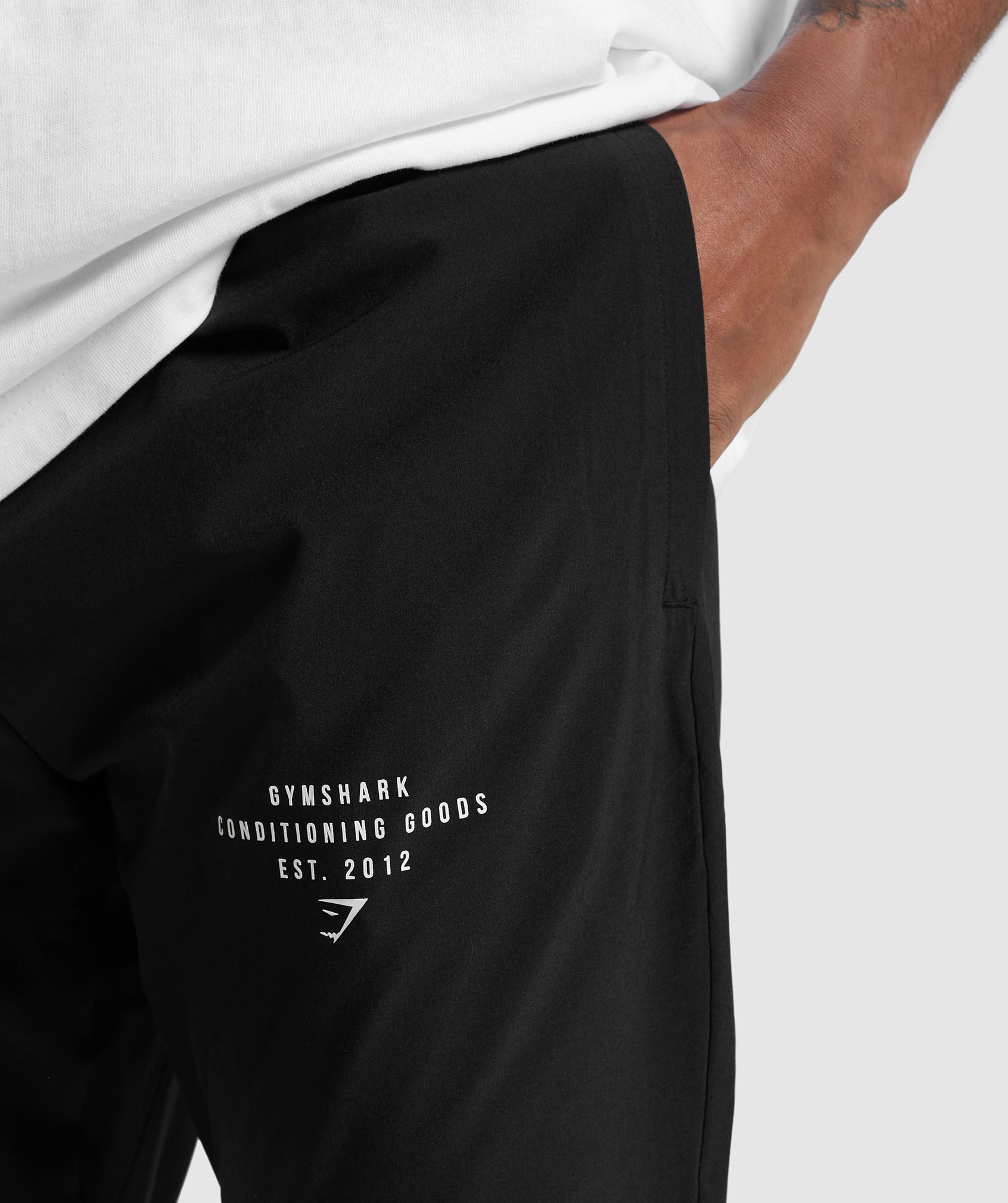 Conditioning Goods Woven Joggers - Black