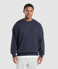 Rest Day Essentials Crew - Heavy Blue