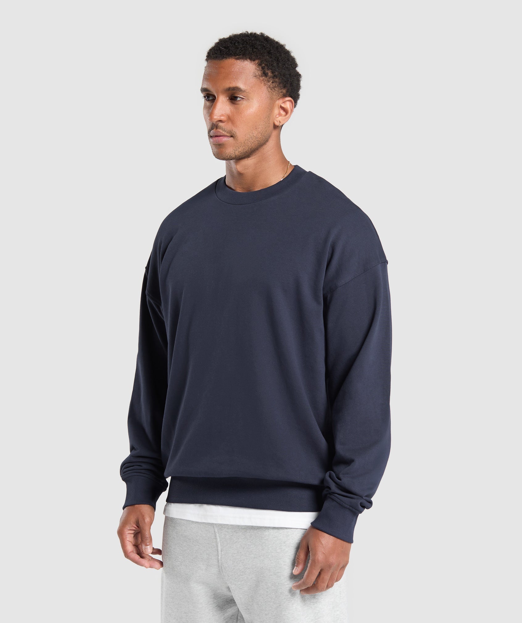 Rest Day Essentials Crew - Heavy Blue