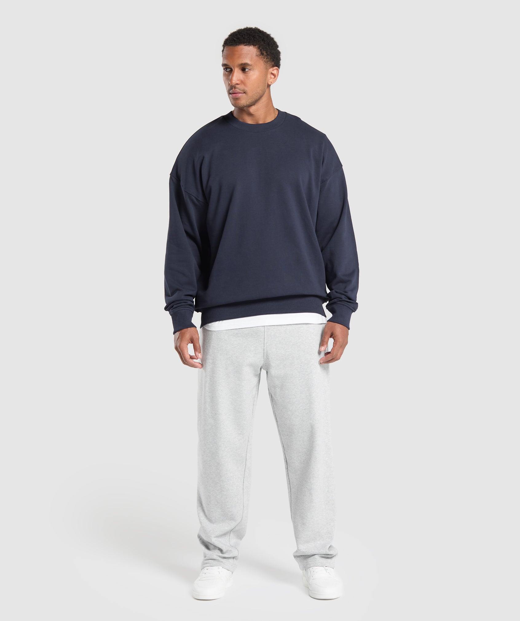 Rest Day Essentials Crew - Heavy Blue