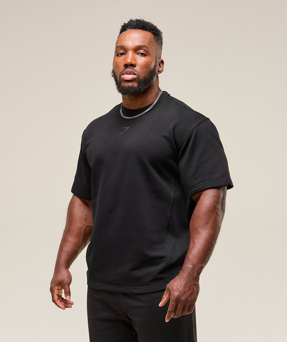 Power Short Sleeve Crew - Black