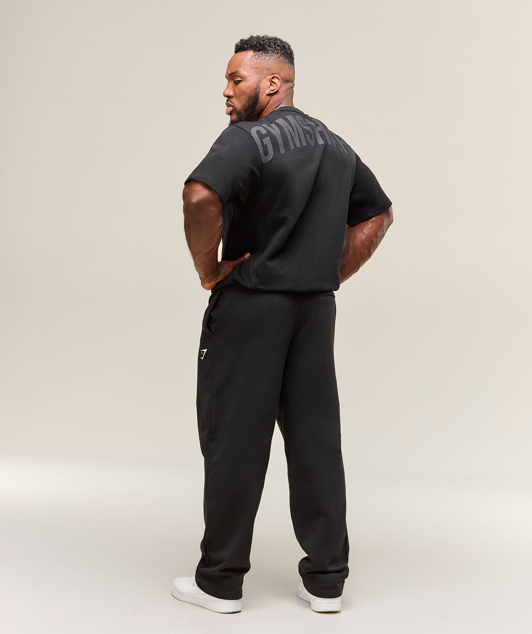 Power Short Sleeve Crew - Black