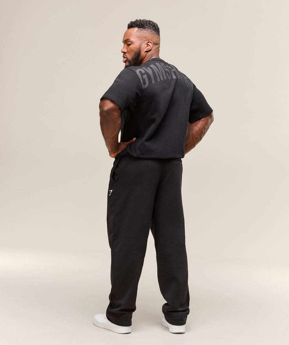 Power Short Sleeve Crew - Black