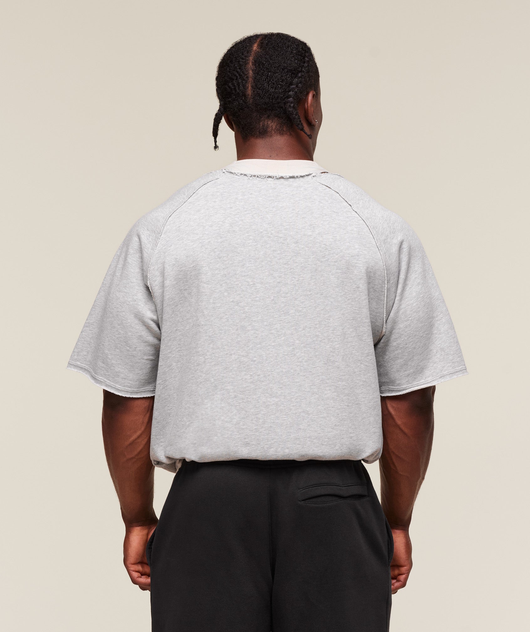 Legacy Rag Top - Light Grey Marl
