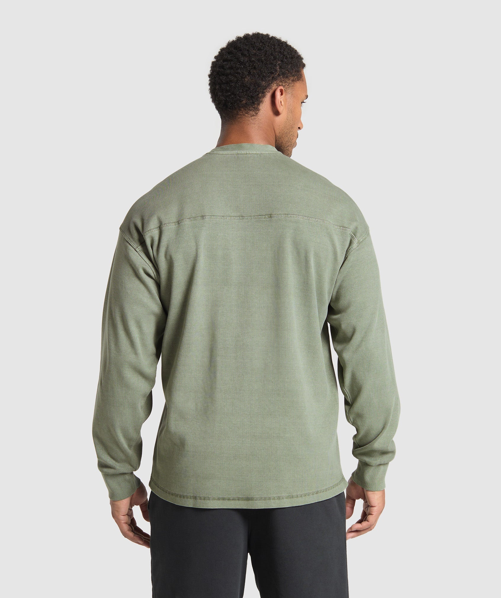 Heavyweight Rib Crew - Unit Green