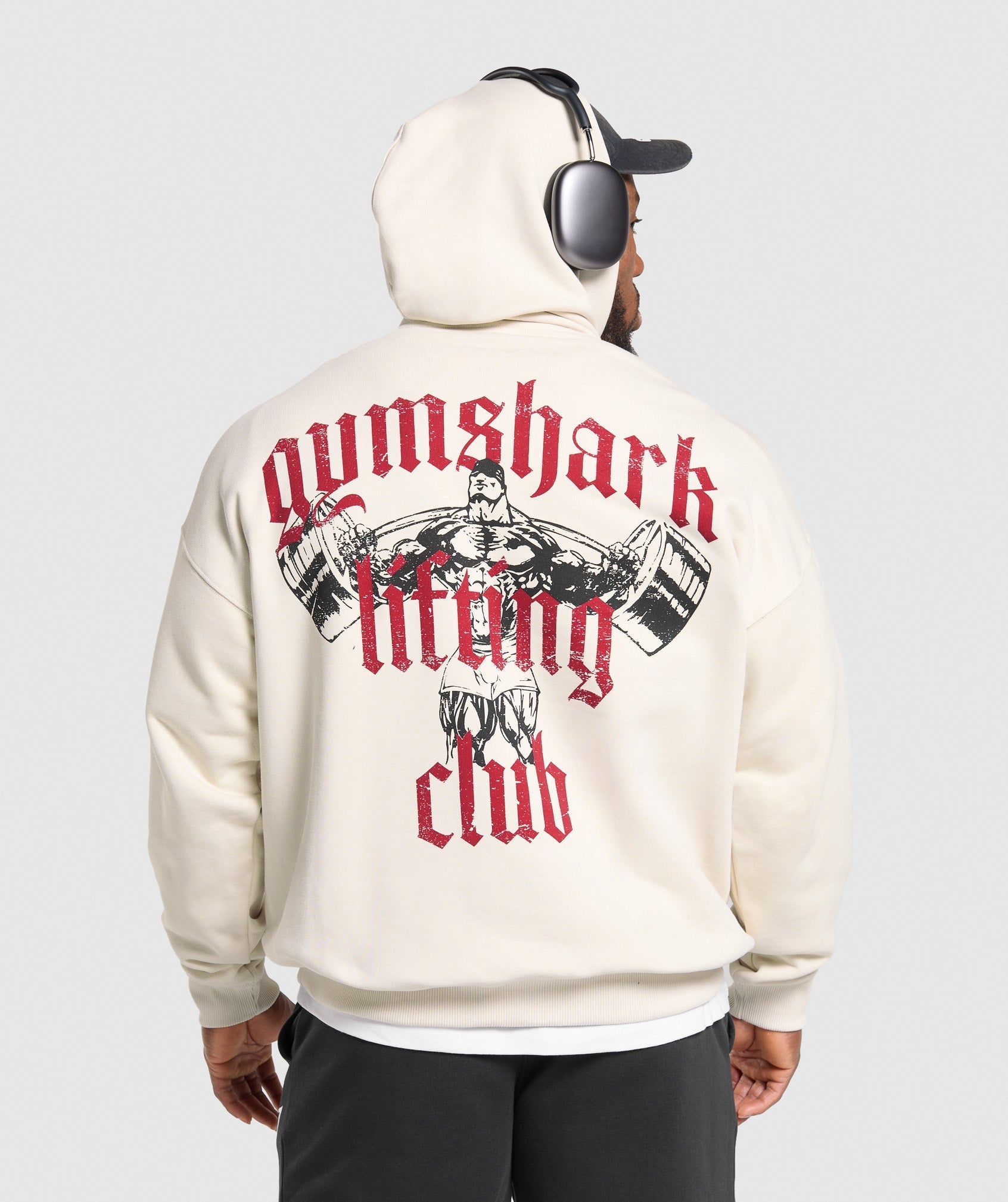 Lifting Club Hoodie - Oat White