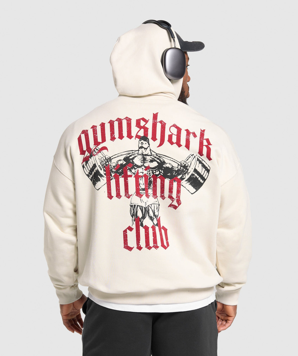 Lifting Club Hoodie - Oat White