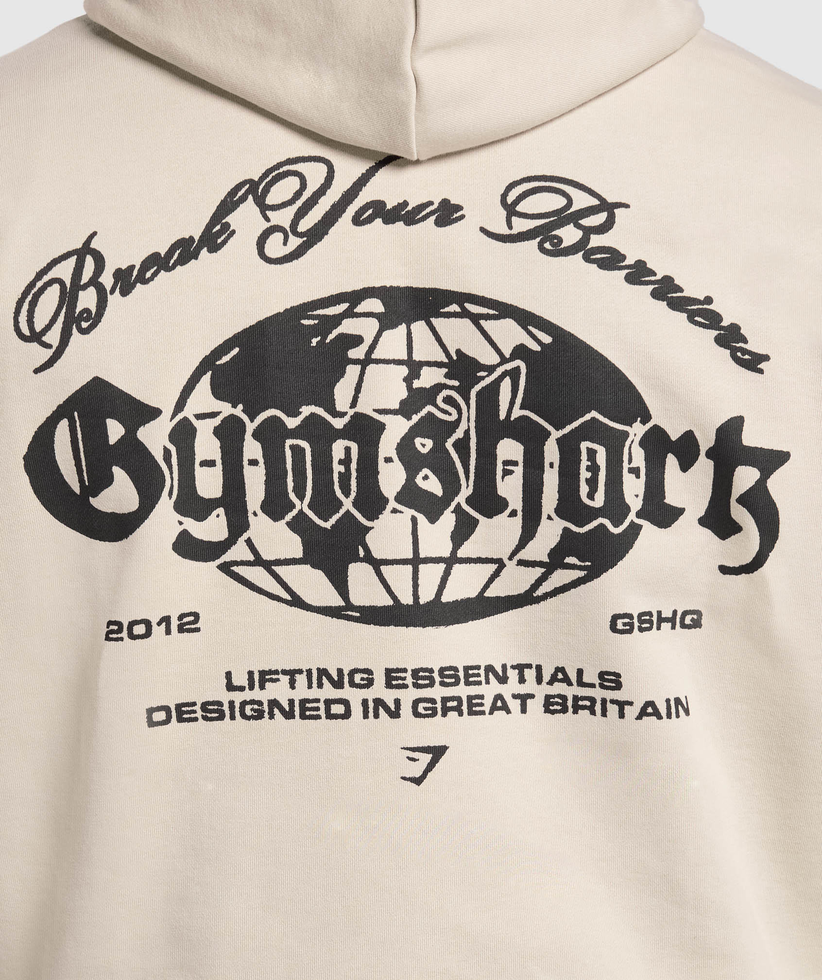Break Your Barriers Hoodie - Pebble Grey
