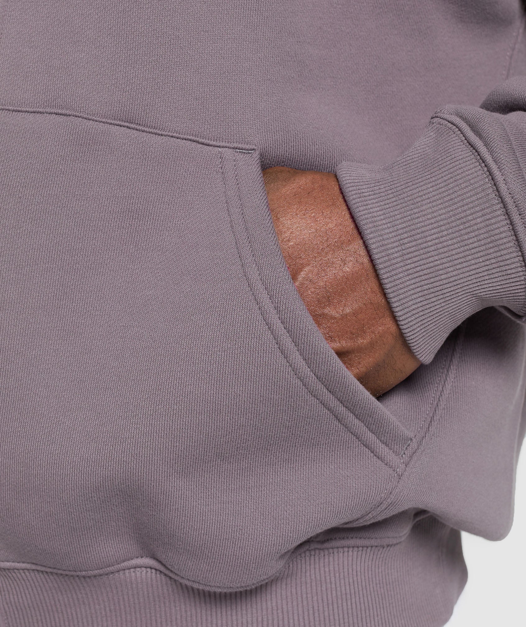 Doberman Graphic Hoodie - Brushed Purple