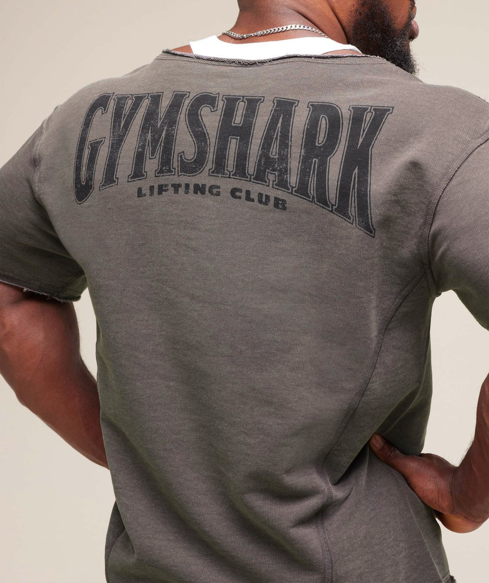 Heritage Washed Rag Top - Onyx Grey