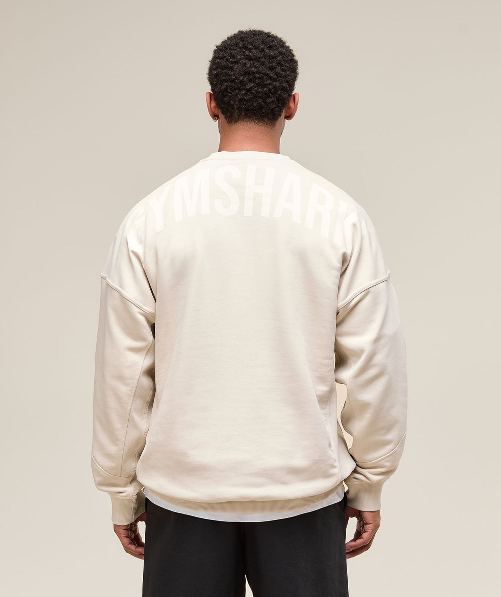 Power Crew - Oat White