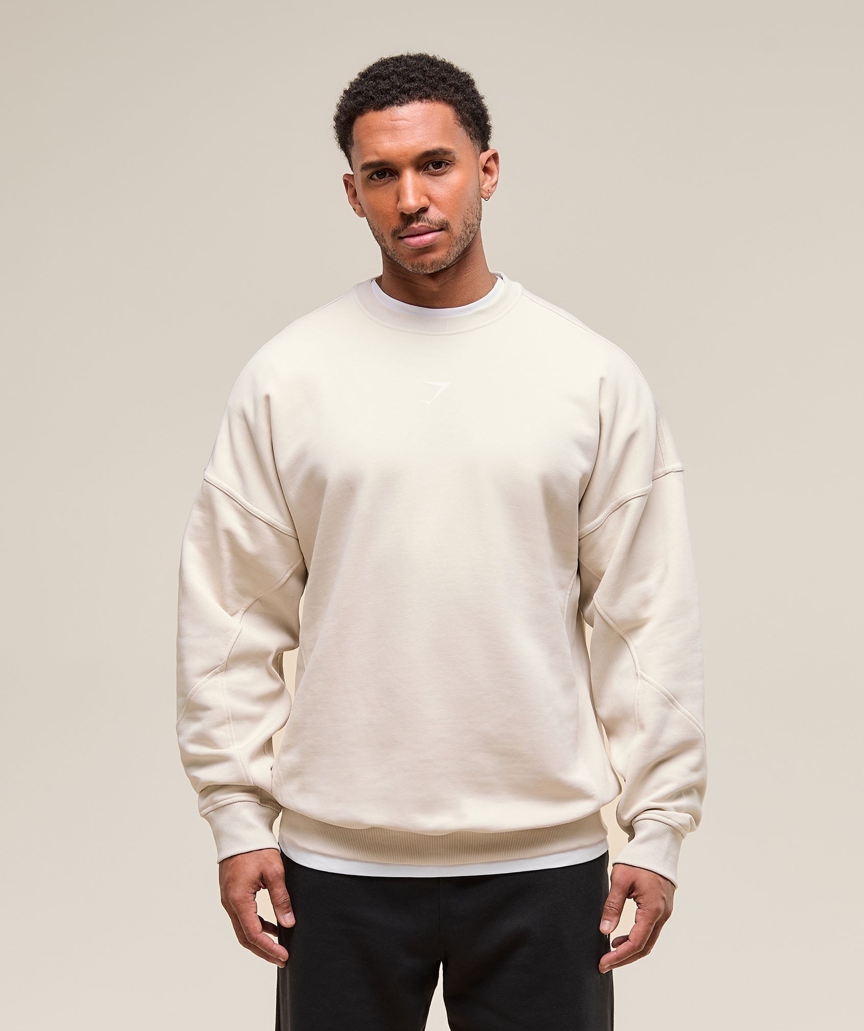 Power Crew - Oat White