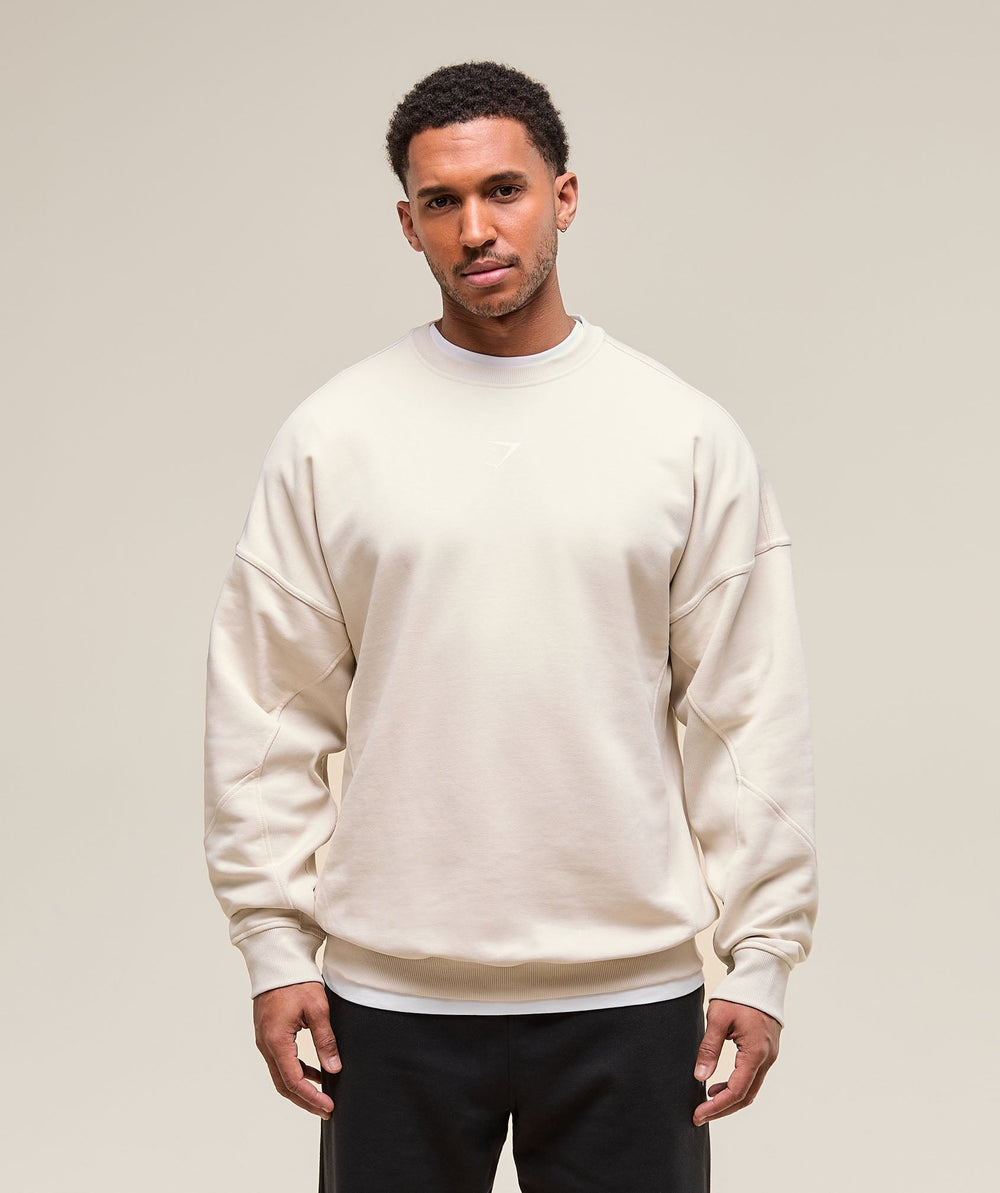 Power Crew - Oat White