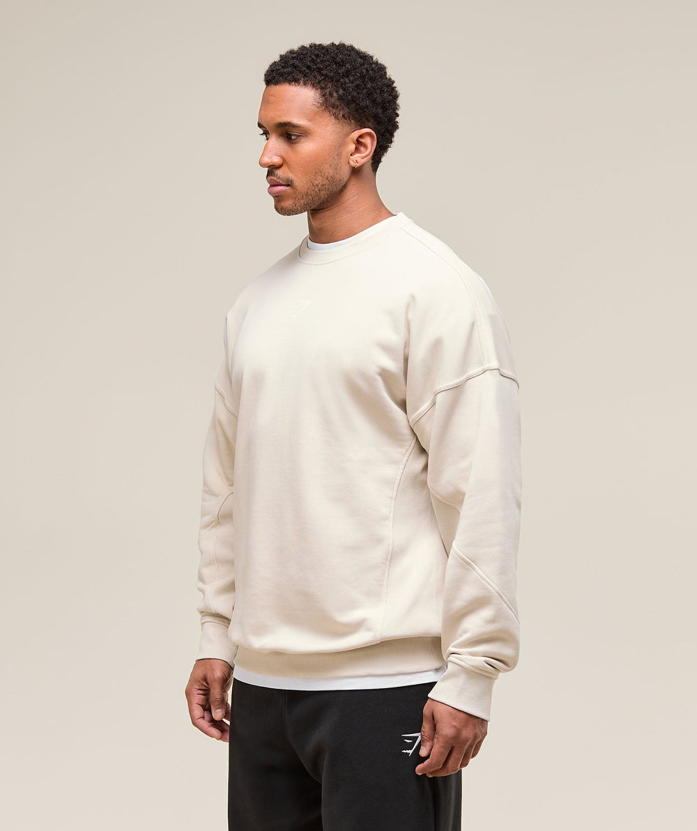 Power Crew - Oat White