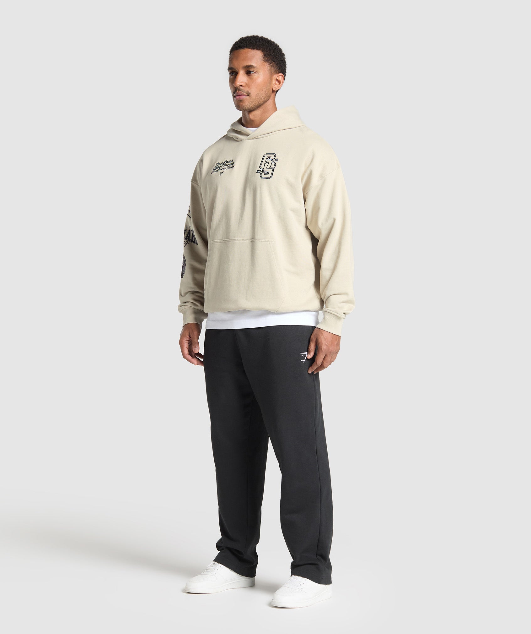 Lifting Essentials Hoodie - Pebble Grey