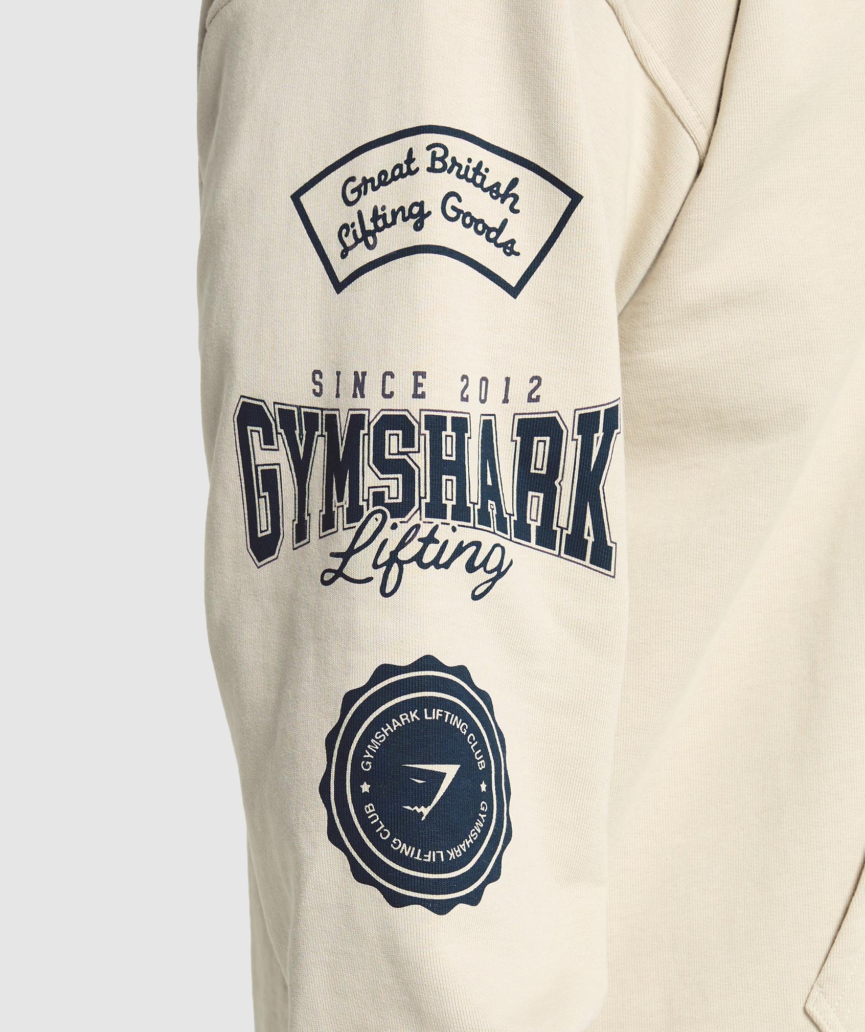 Lifting Essentials Hoodie - Pebble Grey