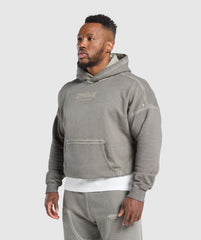 Heavyweight Hoodie - Metal Grey/ Asphalt Grey Wash