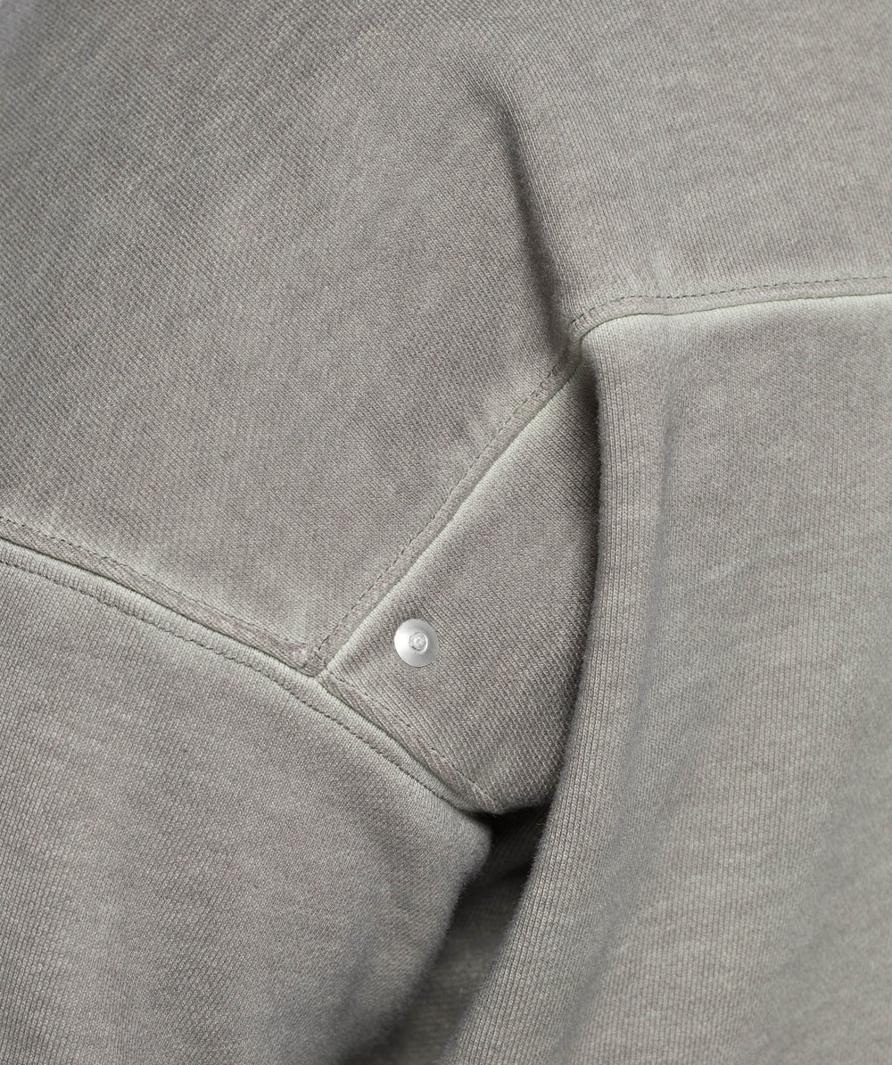 Heavyweight Hoodie - Metal Grey/ Asphalt Grey Wash