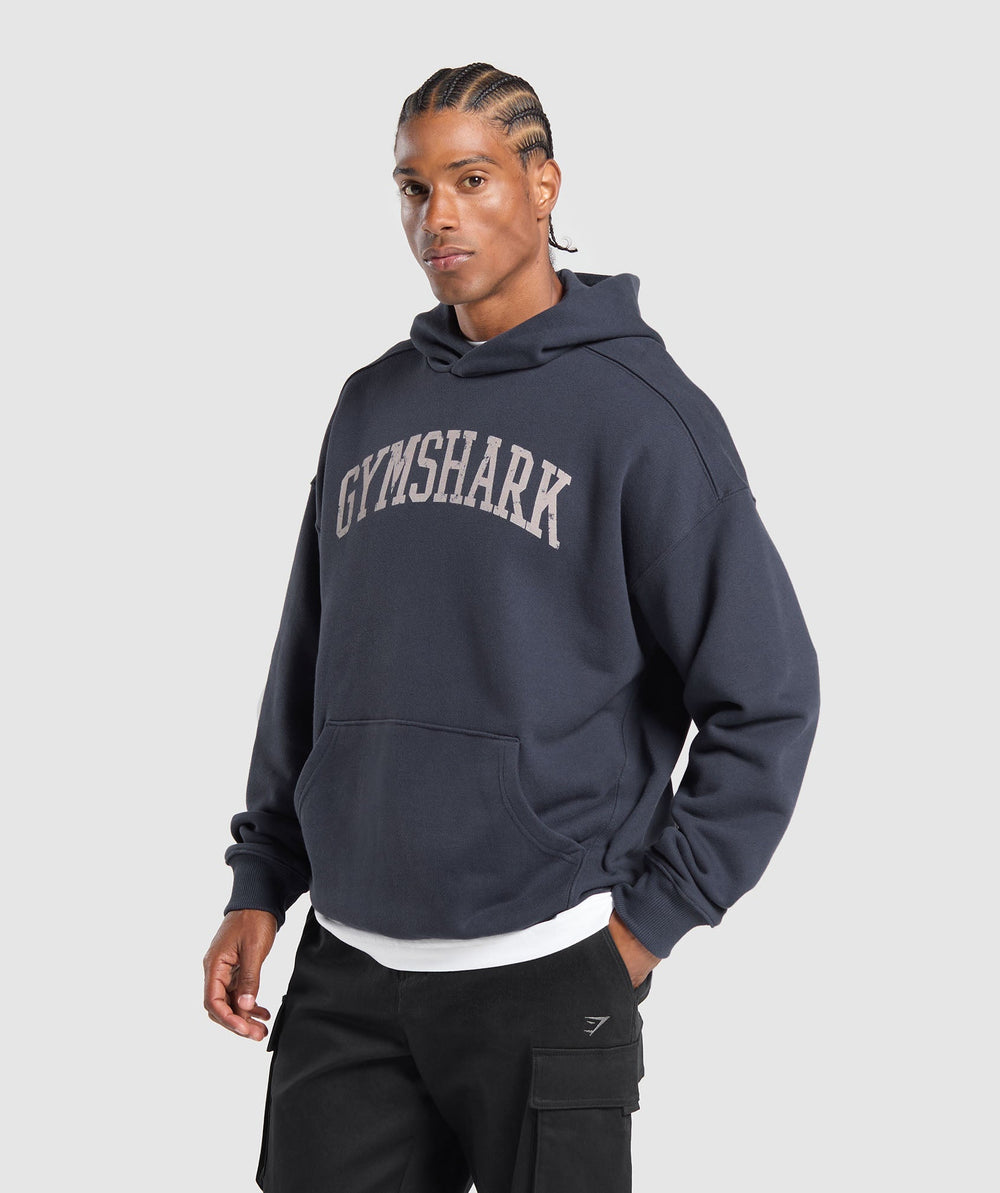 Collegiate Hoodie - Heavy Blue