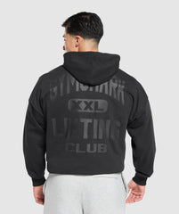 XXL Graphic Hoodie - Black