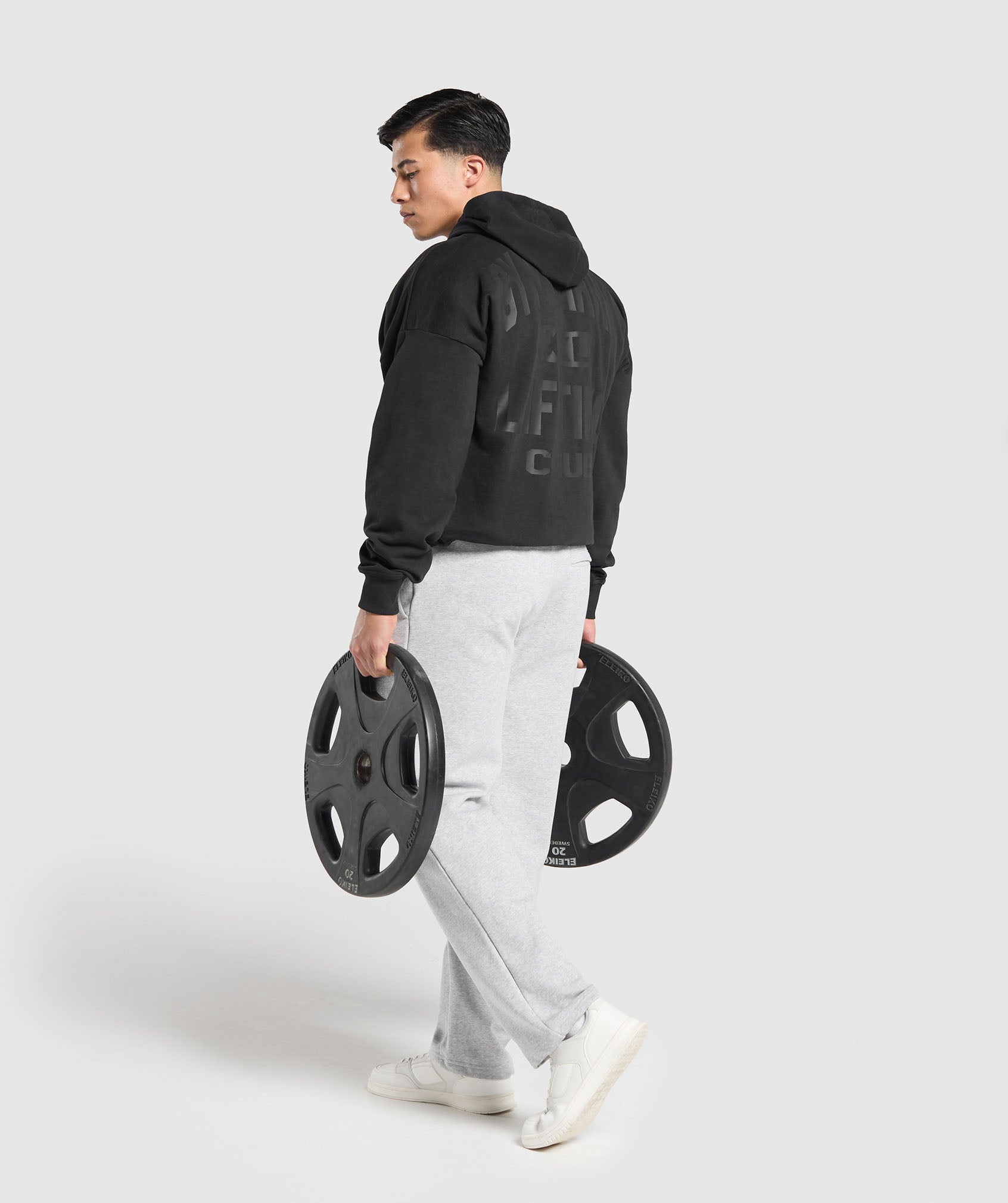 XXL Graphic Hoodie - Black