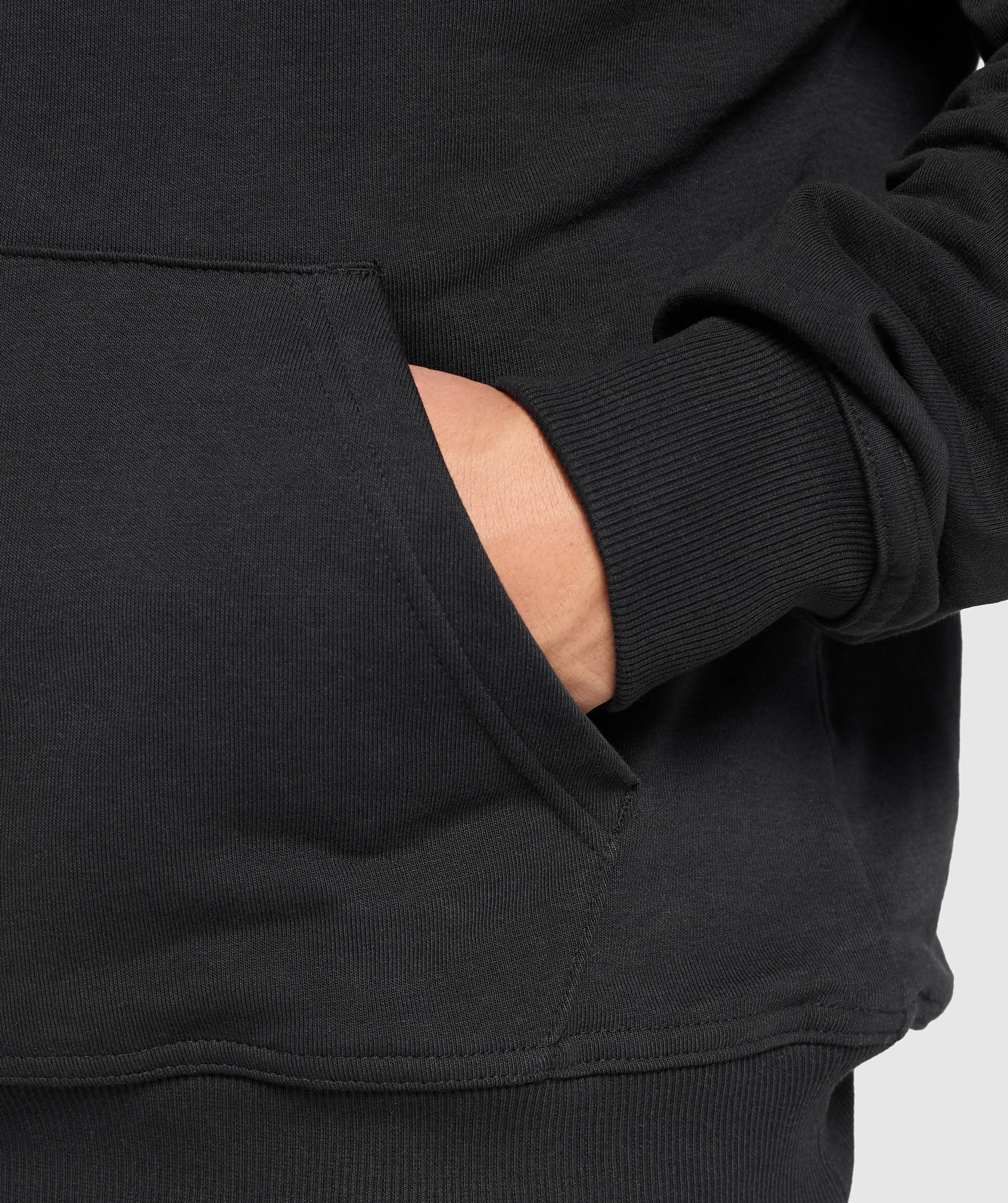 XXL Graphic Hoodie - Black