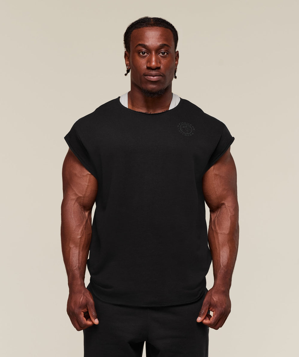Legacy Cap Sleeve Rag Top - Black