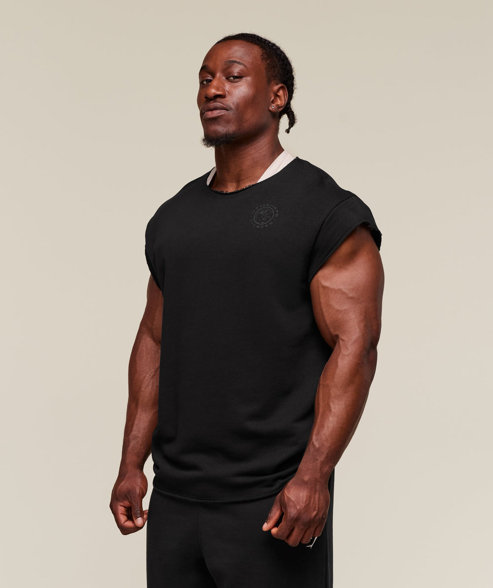 Legacy Cap Sleeve Rag Top - Black