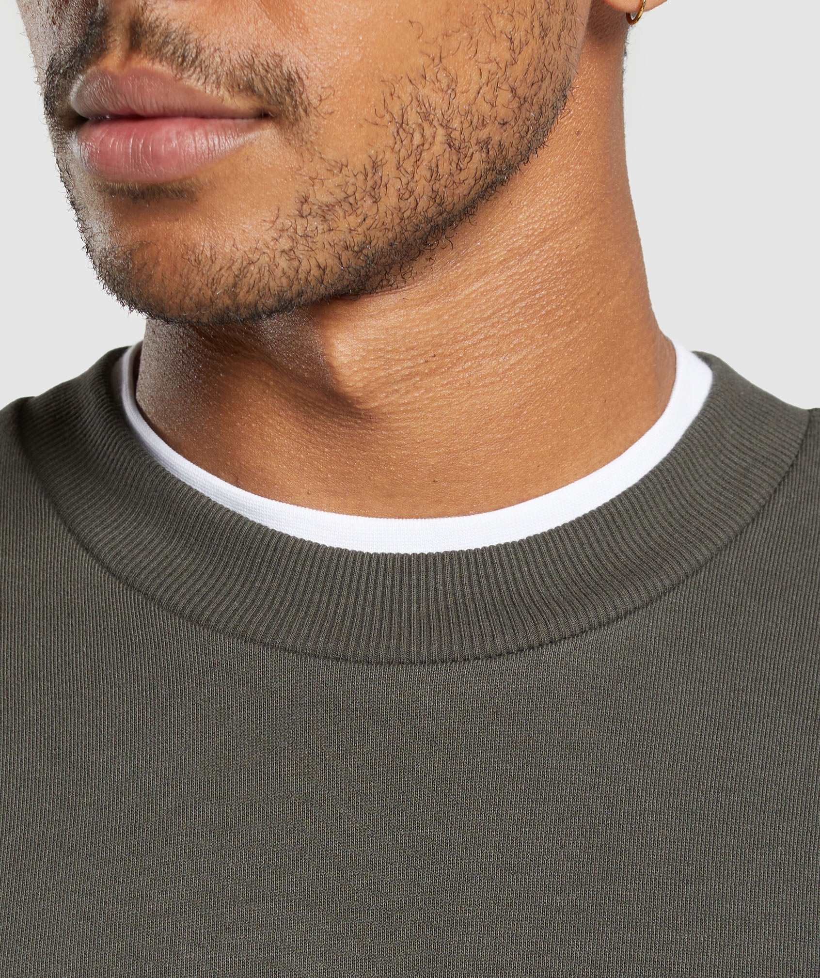 Rest Day Essentials Crew - Strength Green