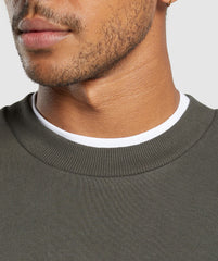 Rest Day Essentials Crew - Strength Green